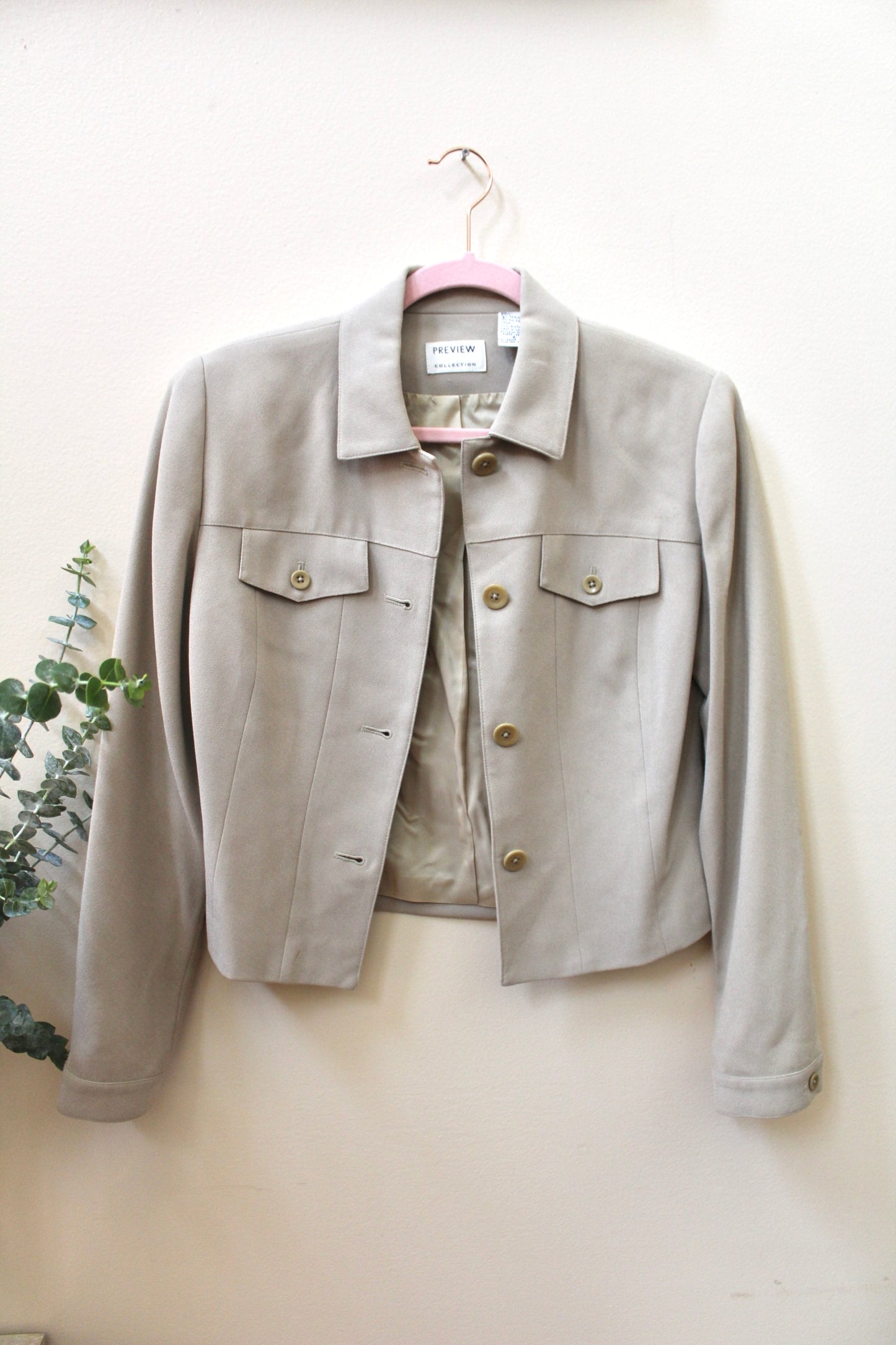 Vintage Cropped Bianca Jacket