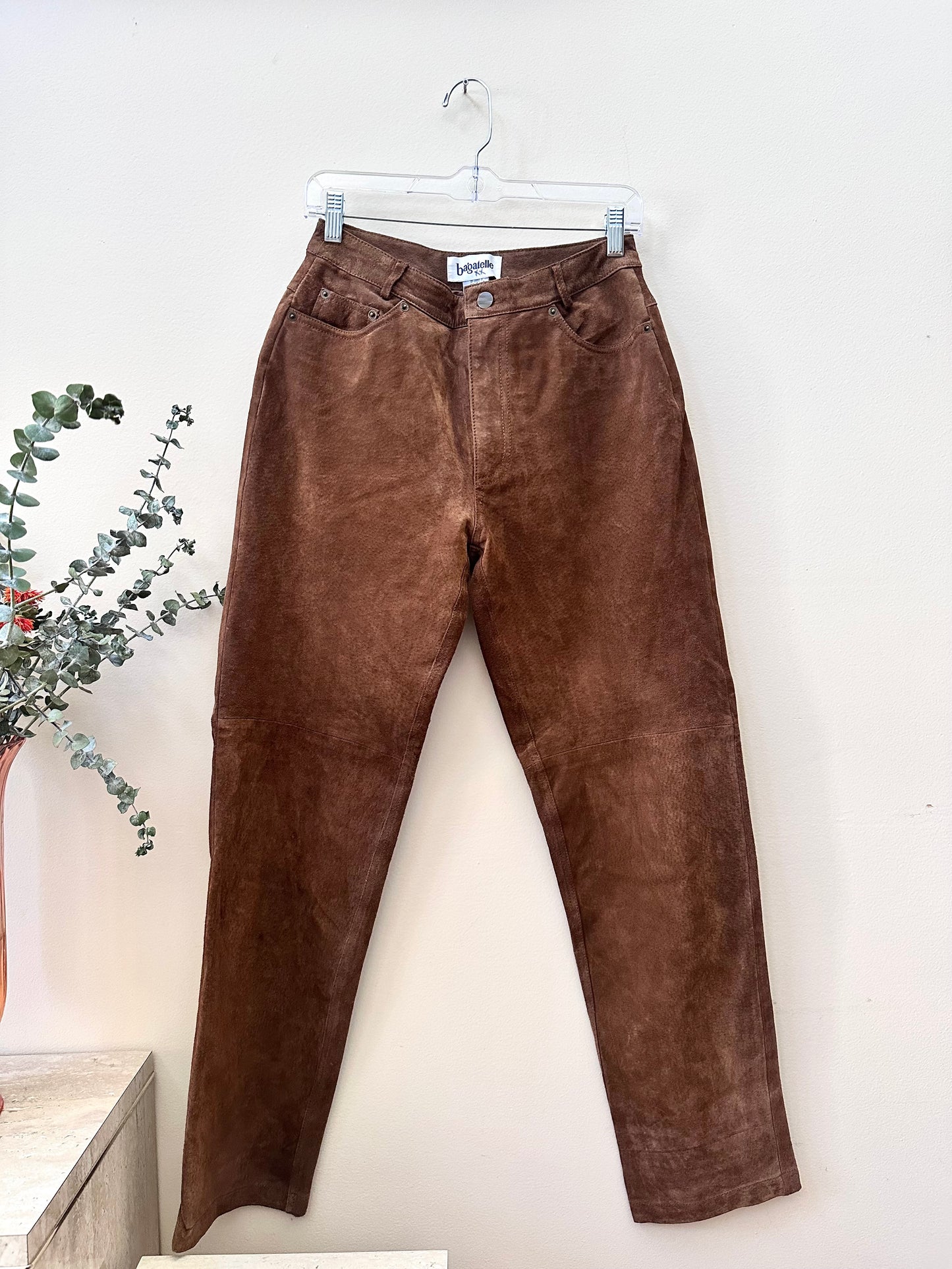 Bagatelle Suede Leather Pant